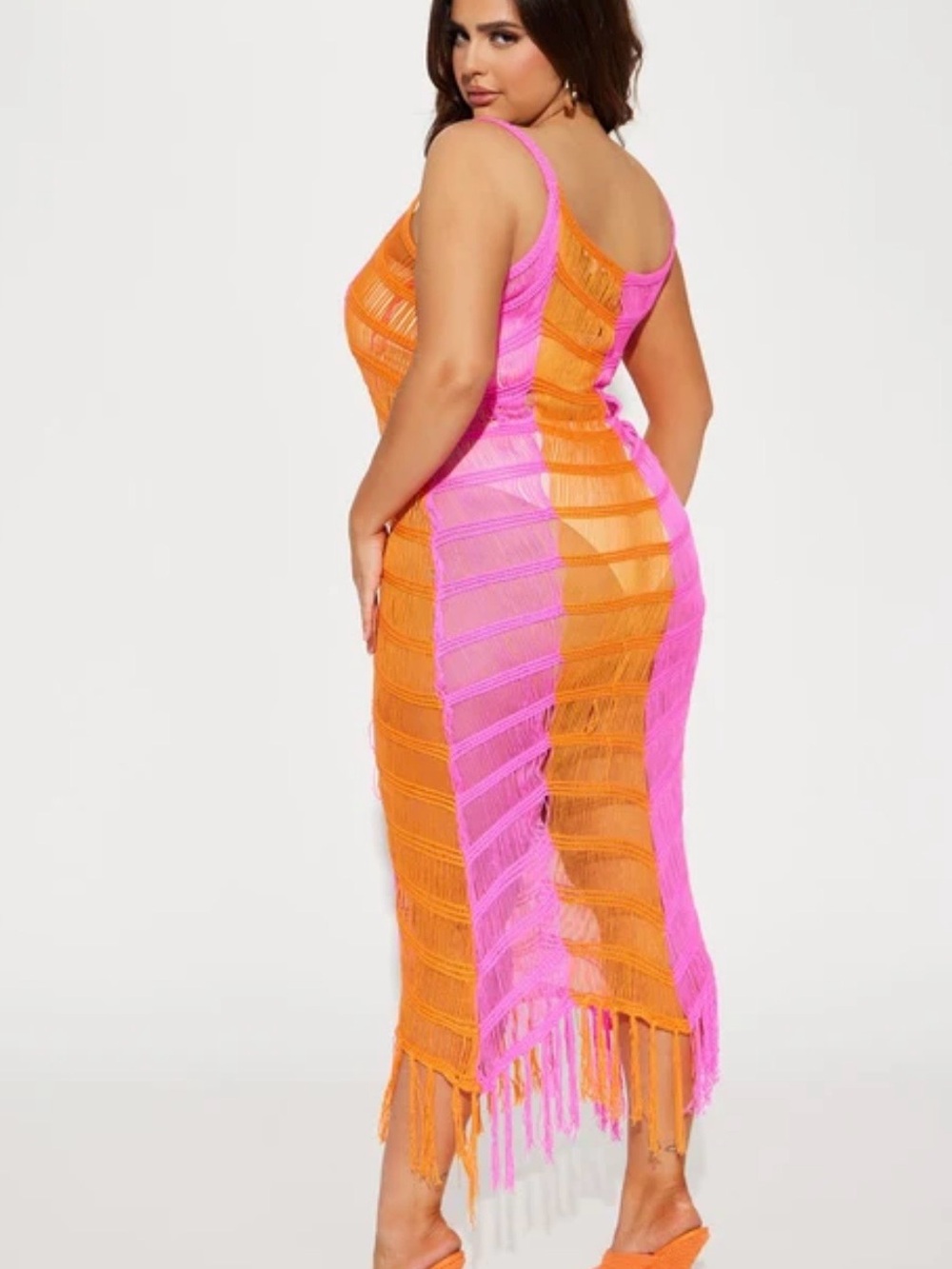 FN Tropic Lush Crochet Maxi Dress - Picture 3 of 4